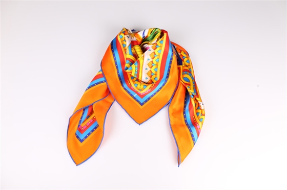 真絲圍巾 印花圍巾 女士圍巾