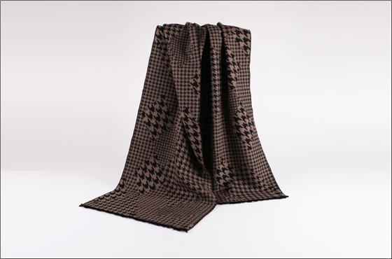 千鳥格圍巾 千鳥格圍巾