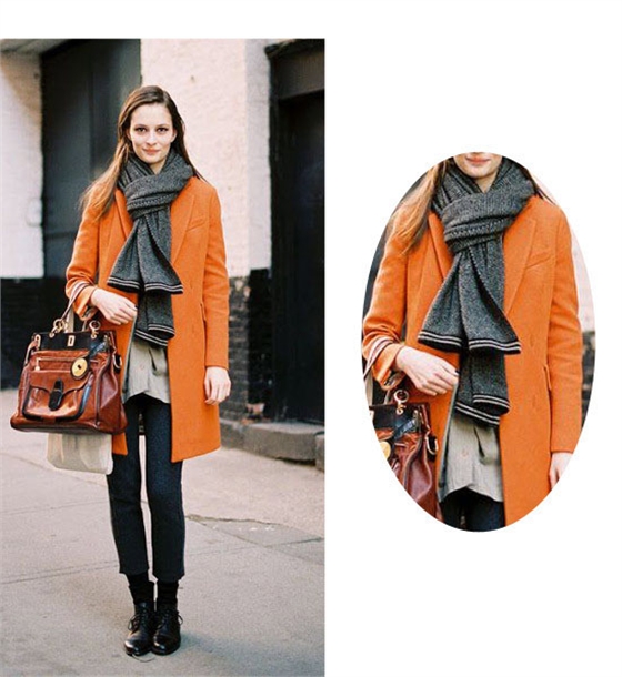 時尚圍巾系法
