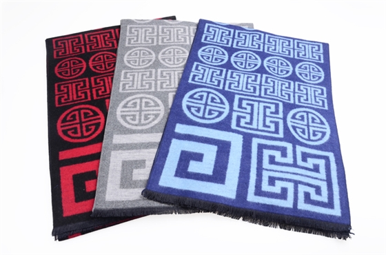 男士圍巾 真絲圍巾 提花圍巾 圍巾批發