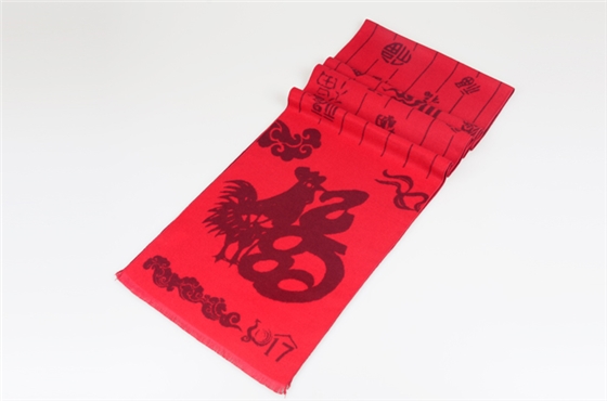 雞年福字圍巾 雞年福字圍巾