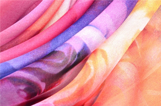 雪紡絲巾細節圖