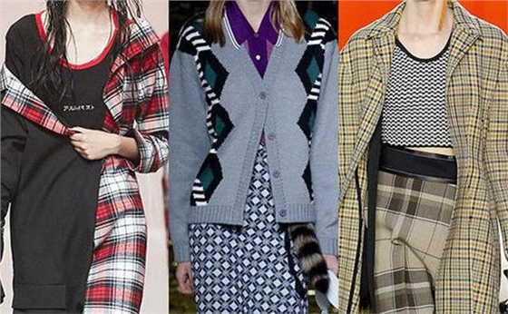 格子羊毛圍巾