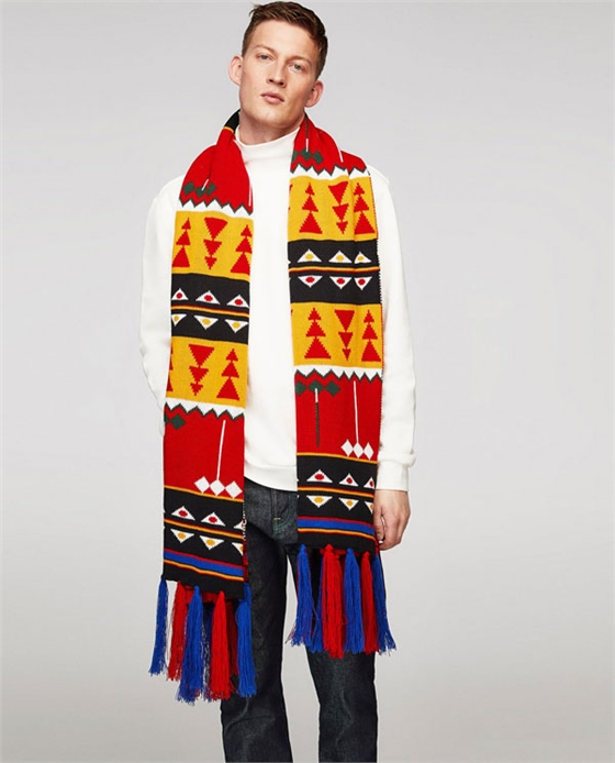 花哨男士圍巾 花哨男士圍巾