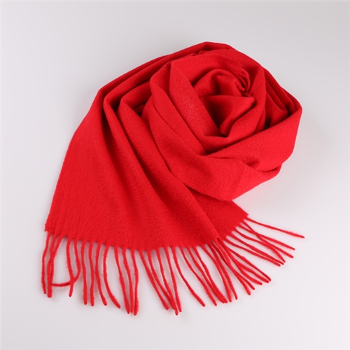 紅色年會圍巾