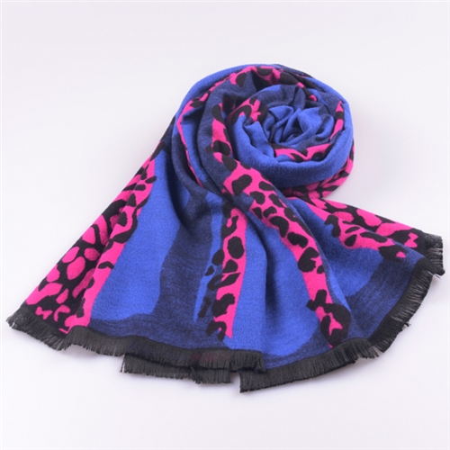 時尚女士豹紋披肩