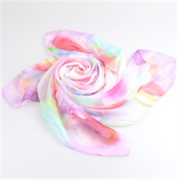 女士雪紡絲巾批發