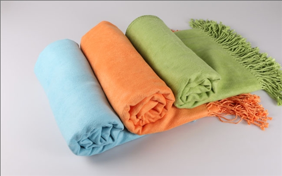 有品質的薄毯子 羊毛毯圖