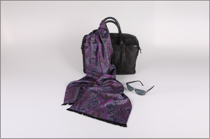 真絲圍巾 男士圍巾 拉絨圍巾 復合圍巾