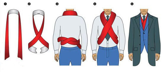 真絲圍巾 男士圍巾