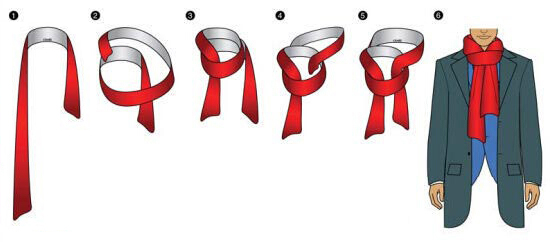 真絲圍巾 男士圍巾