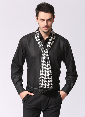 真絲圍巾 男士圍巾