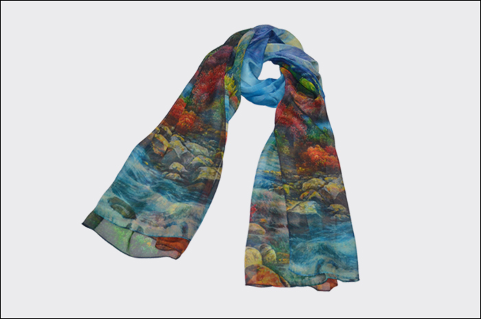 印花圍巾 真絲圍巾 圍巾批發