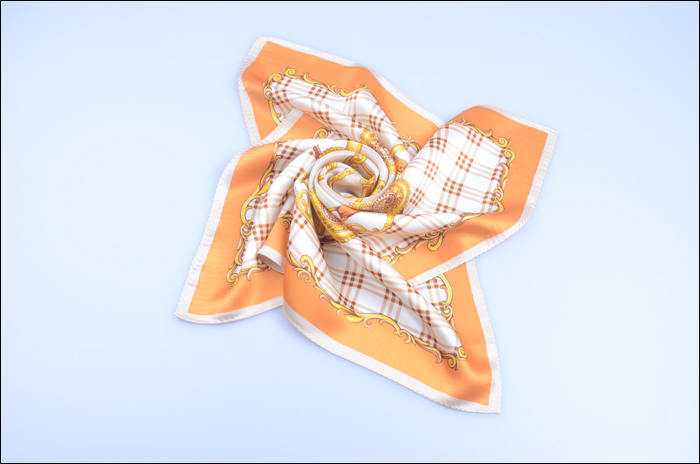 真絲圍巾 印花圍巾 女士方巾 真絲圍巾 印花圍巾 女士方巾