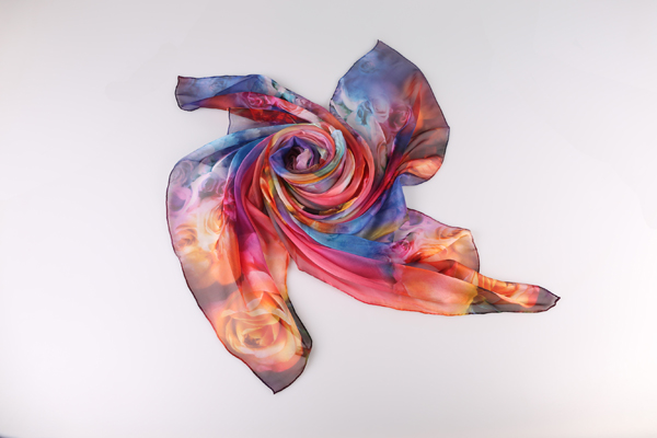 真絲圍巾 印花圍巾 女士圍巾 圍巾批發