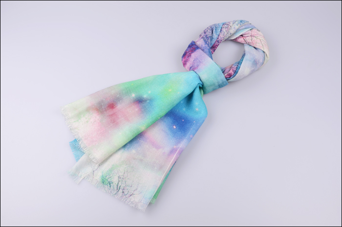 時尚羊毛噴繪圍巾 圍巾批發 圍巾披肩 時尚羊毛噴繪圍巾 圍巾批發 圍巾披肩