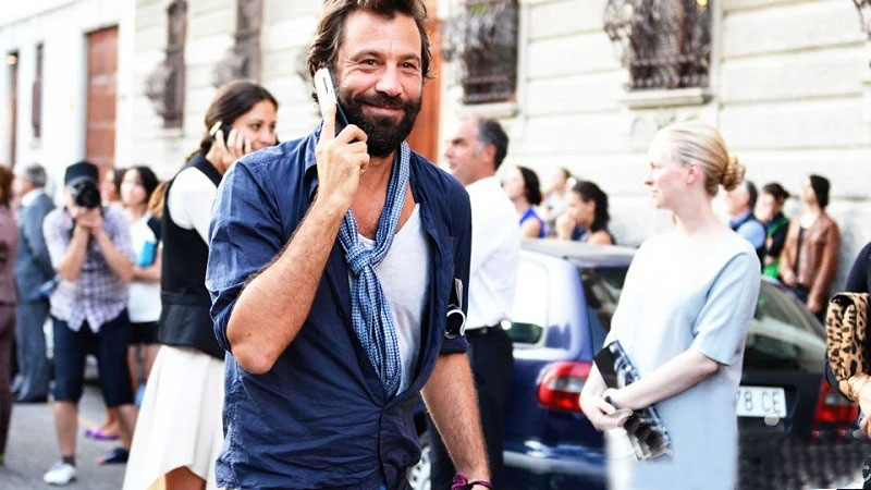 時尚男士圍巾 時尚男士圍巾