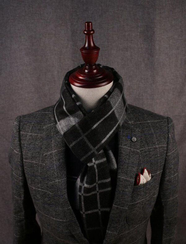 男士圍巾搭配5 男士圍巾搭配5