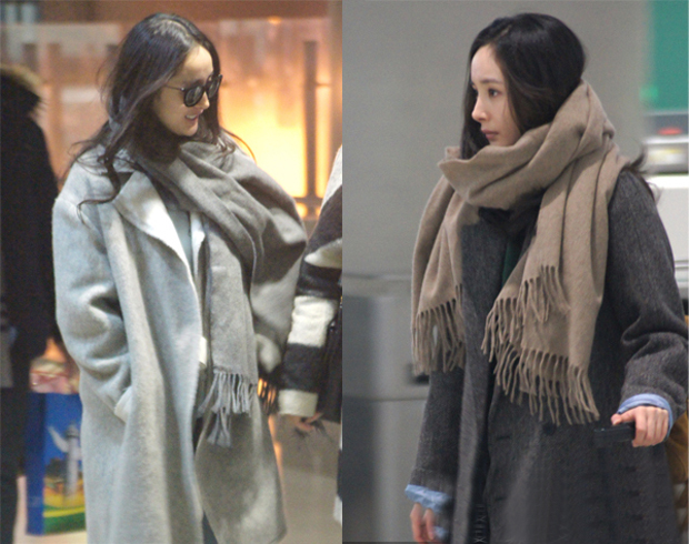 明星同款圍巾 明星同款圍巾