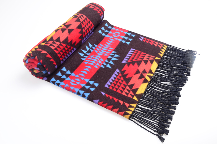 幾何風格圍巾 幾何風格圍巾