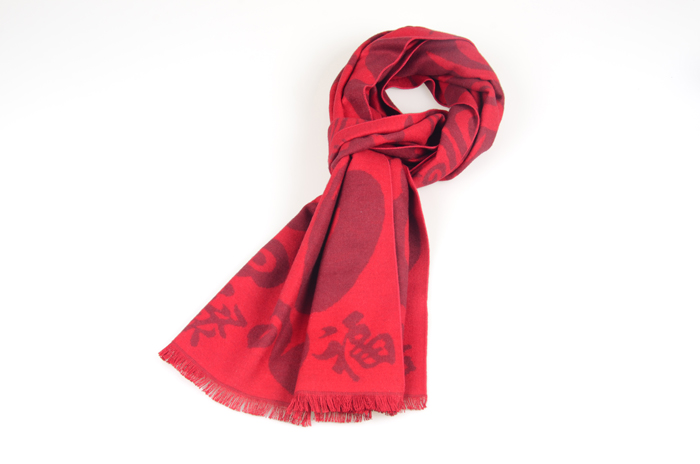 福祿壽喜圍巾 福祿壽喜圍巾