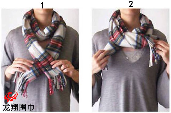圍巾小心機(jī)圍法 圍巾小心機(jī)圍法