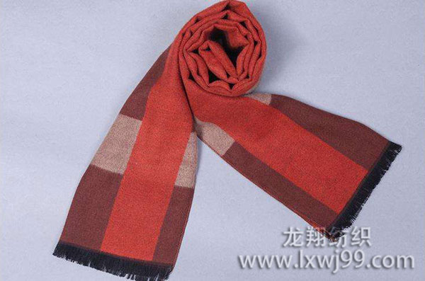 針織男士圍巾