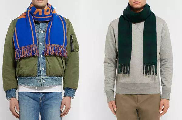 流蘇男士圍巾 流蘇男士圍巾