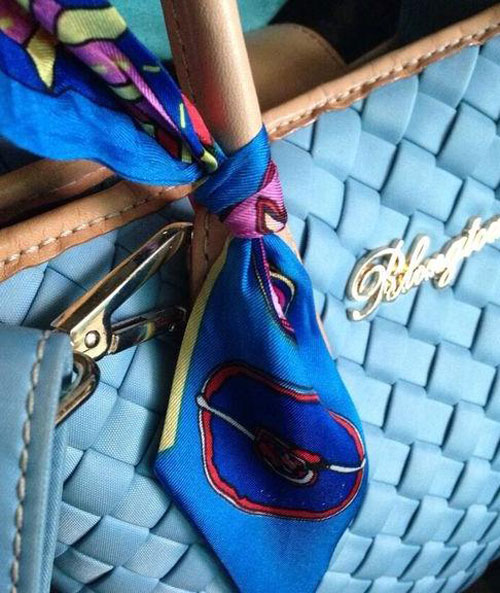 包包手柄上打結 包包手柄上打結