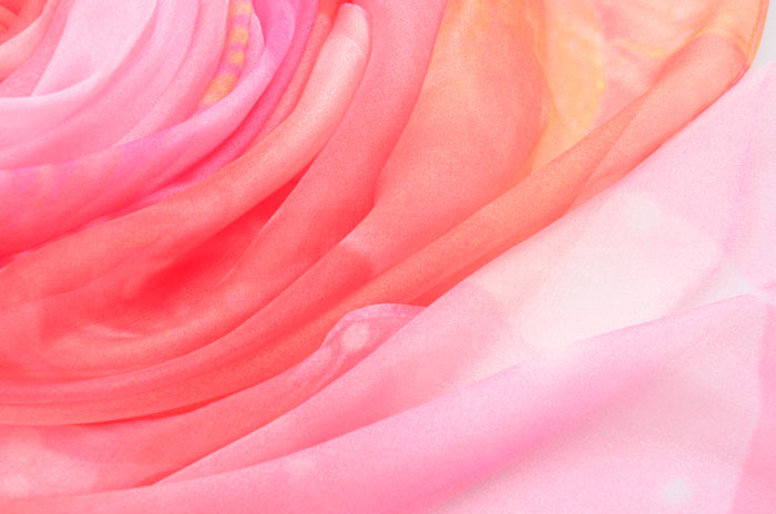 五光十色絲巾細節圖 五光十色絲巾細節圖