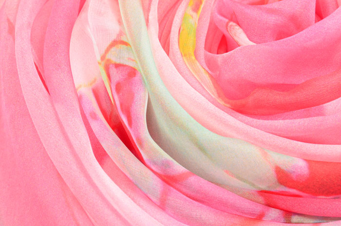 五光十色絲巾細節圖 五光十色絲巾細節圖