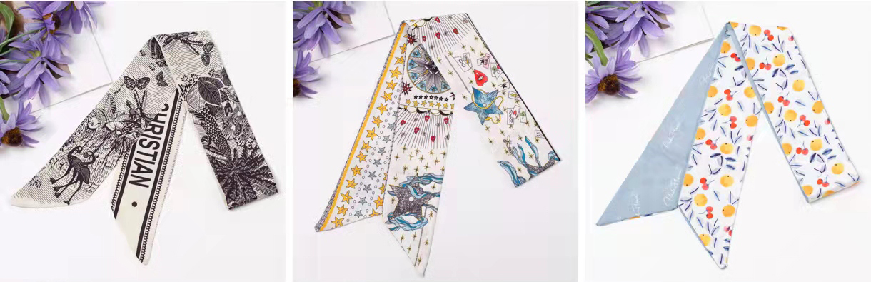 長條絲巾定制圖