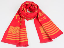 龍翔紡織為“美國華裔支持川普聯盟”特別定制紅色圍巾 龍翔紡織為“美國華裔支持川普聯盟”特別定制紅色圍巾