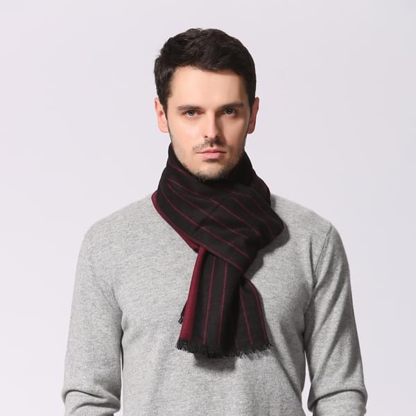 新款秋冬男士圍巾 提花圍巾 拉絨圍巾 條紋圍巾 新款秋冬男士圍巾 提花圍巾 拉絨圍巾 條紋圍巾