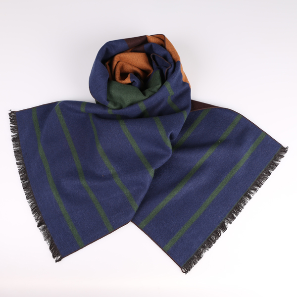 新款秋冬男士圍巾 條紋圍巾 雙色圍巾 圍巾定制 新款秋冬男士圍巾 條紋圍巾 雙色圍巾 圍巾定制