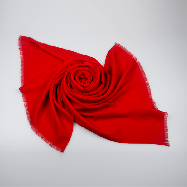 紅色禮品羊毛披肩 紅色禮品羊毛披肩