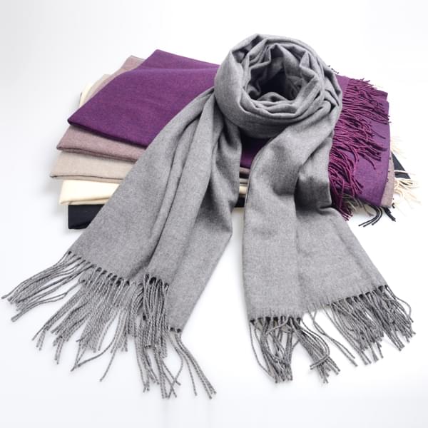 素色仿羊絨女士披肩 素色仿羊絨女士披肩