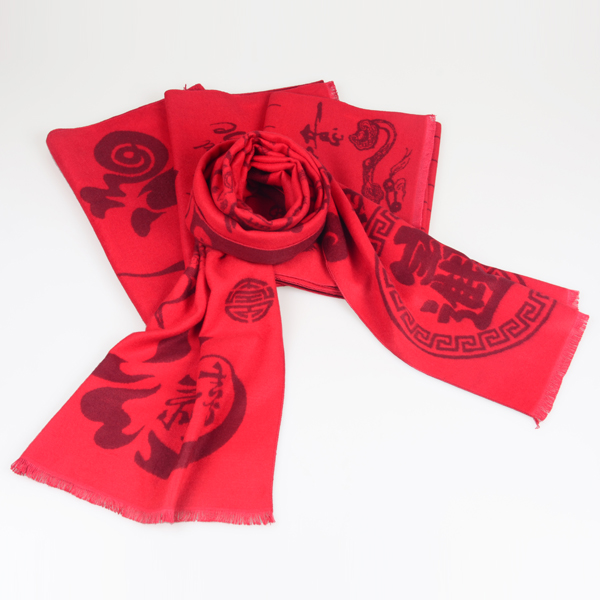 招財進寶圍巾 招財進寶圍巾