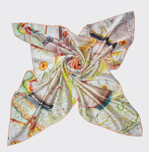 女士素縐緞圍巾