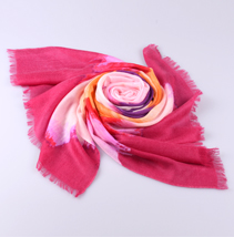 印花羊絨圍巾 印花羊絨圍巾