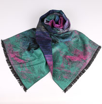 油畫藝術圍巾 油畫藝術圍巾