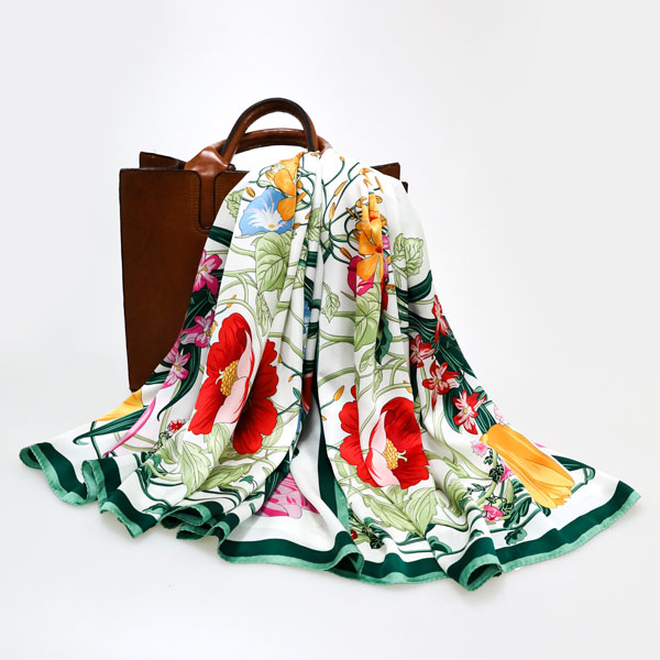 繁花似錦絲巾 繁花似錦絲巾