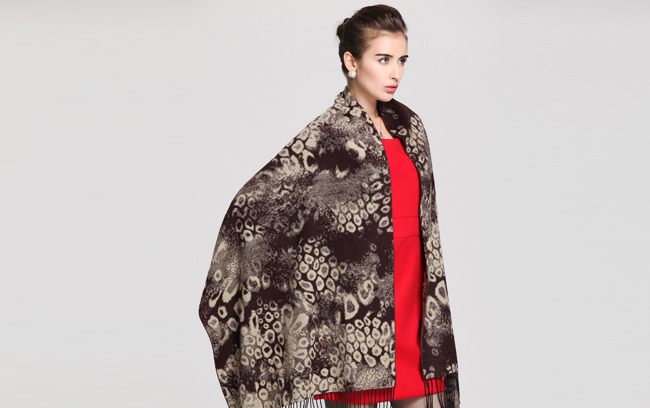 棉麻圍巾的各種圍法,圍巾有什么品牌 圍巾圖